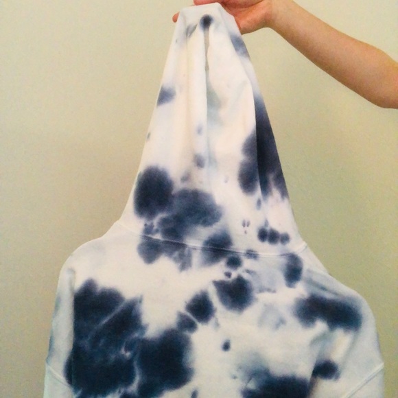tie dye crumble zip up (customized to you) - Picture 6 of 6